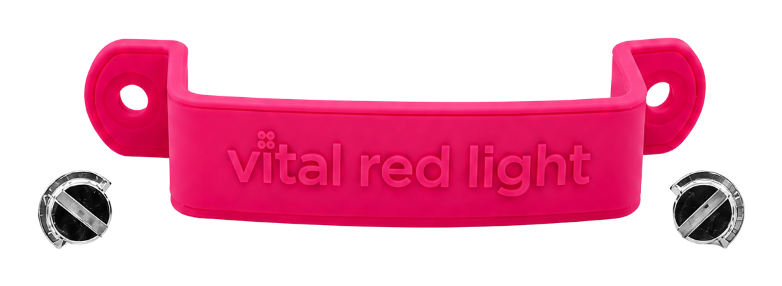 Silicone handheld strap included with Vital Charge