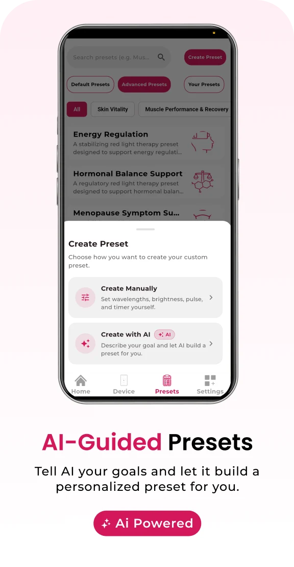 Vital app screen tracking session history
